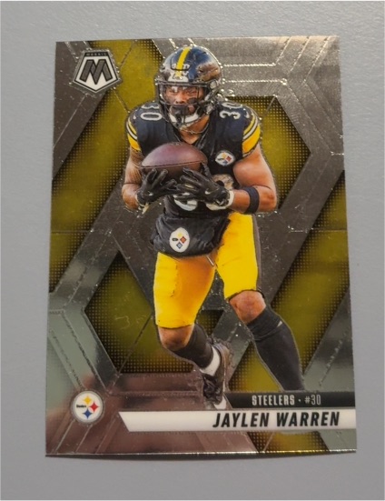 2025 Panini Mosaic #144 Jaylen Warren — front