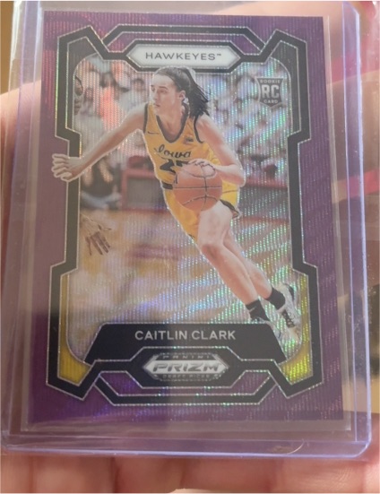 2024 Panini Prizm Draft Picks #57 Caitlin Clark — front