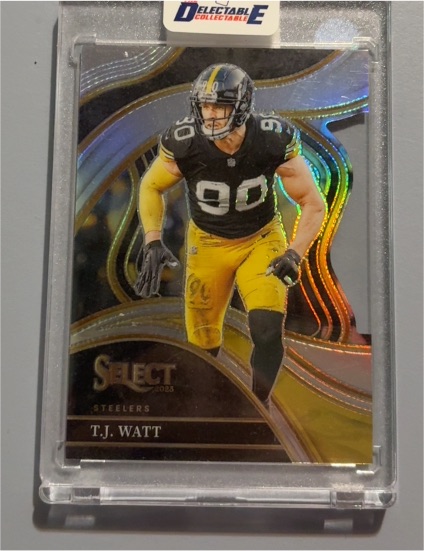 2023 Panini Select #217 T.J. Watt — front