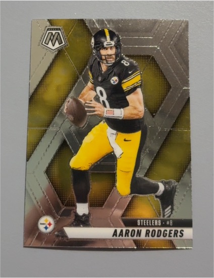 2024 Panini Mosaic #8 Aaron Rodgers — front