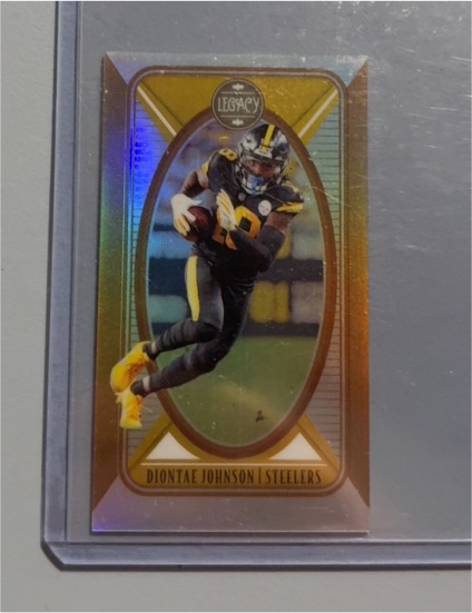 2022 Panini Legacy #81 Diontae Johnson Steelers — front