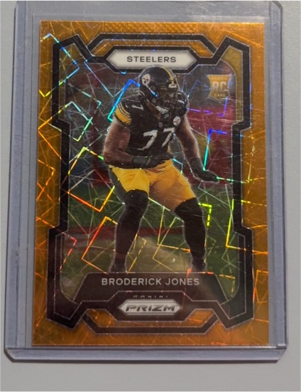 2023 Panini Prizm #77 Broderick Jones — front
