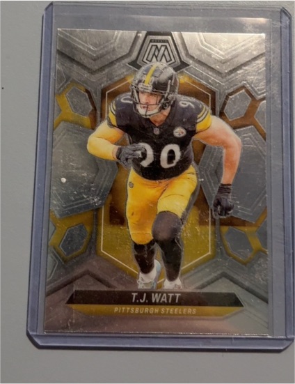 2024 Panini Mosaic #188 T.J. Watt — front