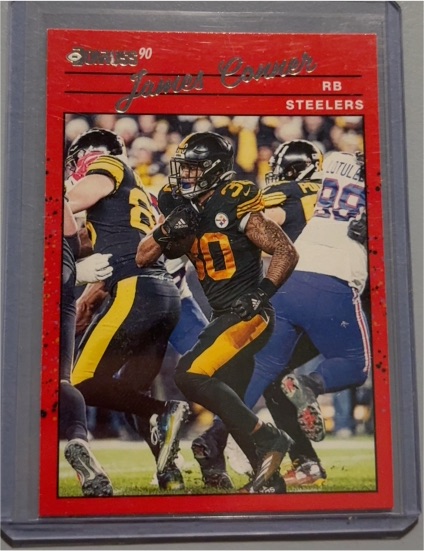 2020 Panini Donruss Retro 1990 #R90-JC James Conner — front