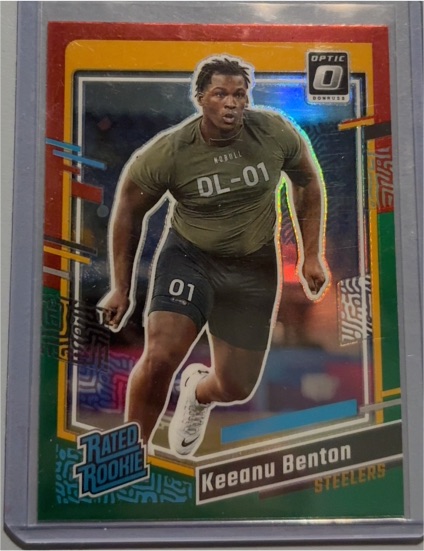 2023 Donruss Optic #387 Keeanu Benton — front