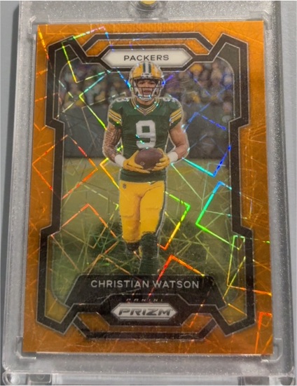 2023 Panini Prizm #107 Christian Watson — front