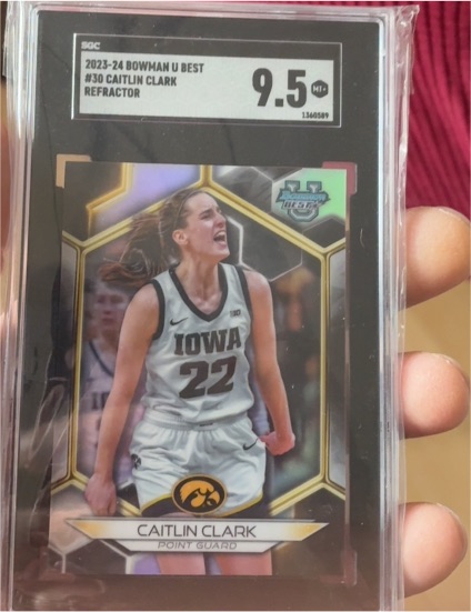 2023-24 Bowman U Best #30 Caitlin Clark — front