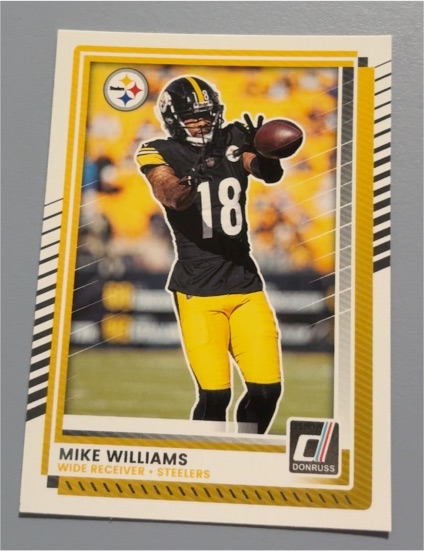 2025 Donruss #100 Mike Williams — front
