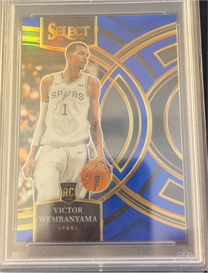 2023-24 Panini Select Premier Level #121 Victor Wembanyama — front