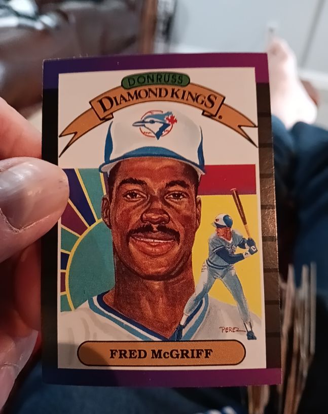 1988 Donruss Diamond Kings #16 Fred McGriff — front