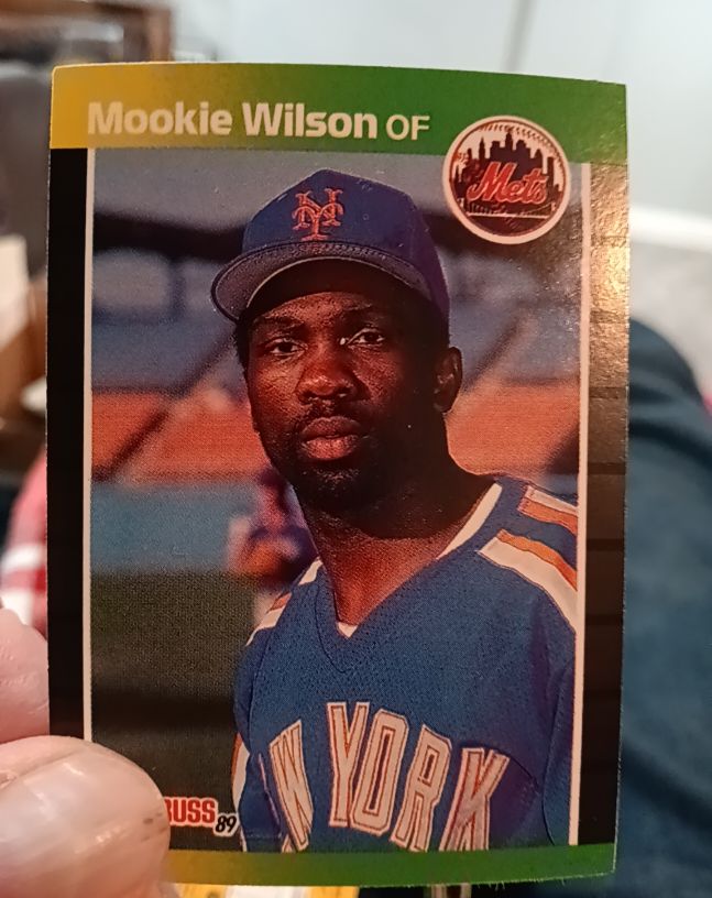 1989 Donruss #152 Mookie Wilson — front