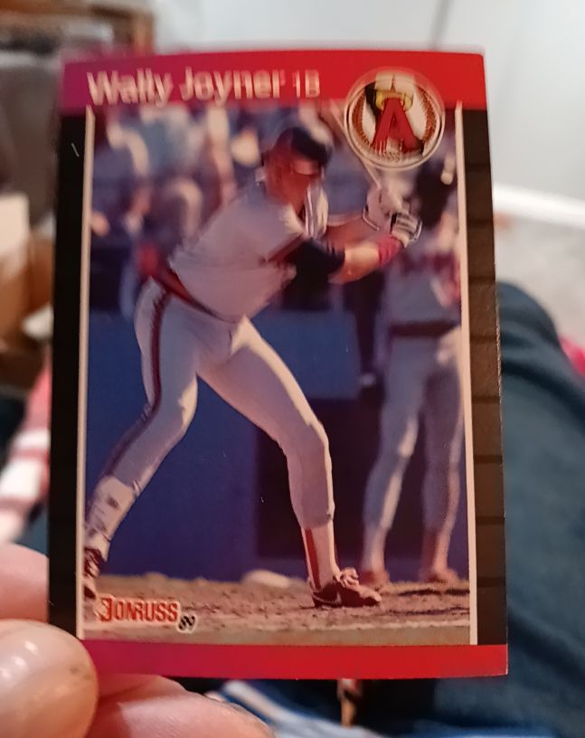 1989 Donruss #52 Wally Joyner — front