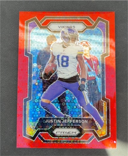 2023 Panini Prizm #195 Justin Jefferson — front