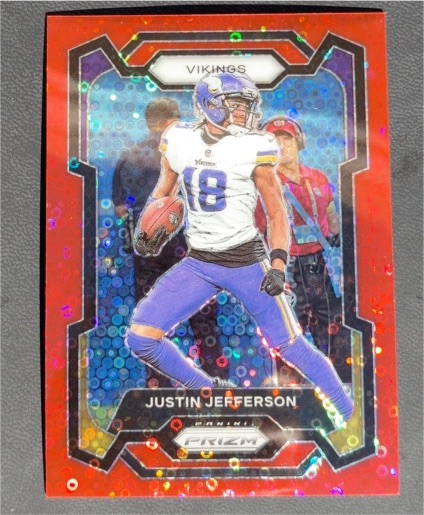 2023 Panini Prizm #195 Justin Jefferson — front