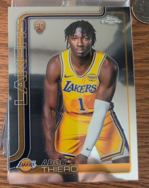 2025-26 Topps Chrome #286 Adou Thiero — front
