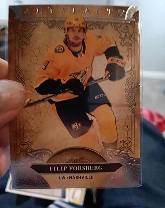 2020-21 Upper Deck Artifacts #22 Filip Forsberg — front