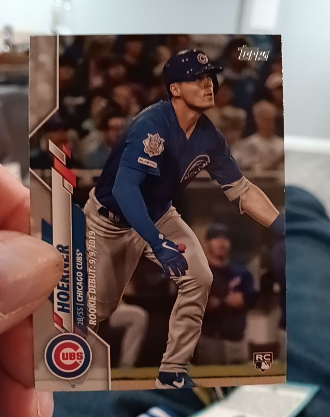2020 Topps Update #U-251 Nico Hoerner — front