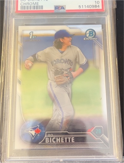 2016 Bowman Chrome Draft #BDC74 Bo Bichette — front