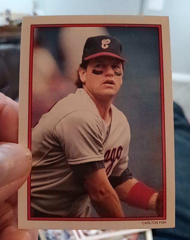 1990 Topps #46 Carlton Fisk — front