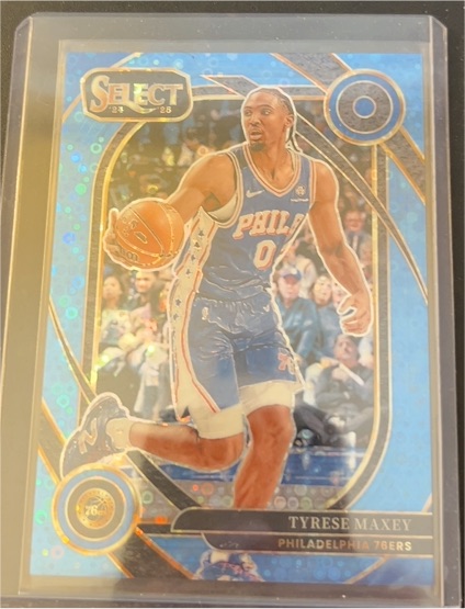2024-25 Panini Select #243 Tyrese Maxey — front