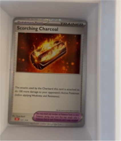 2023 Pokémon TCG Classic Collection #026 Scorching Charcoal — front