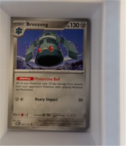 2016 Pokémon Prismatic Evolutions #067 Bronzong — front