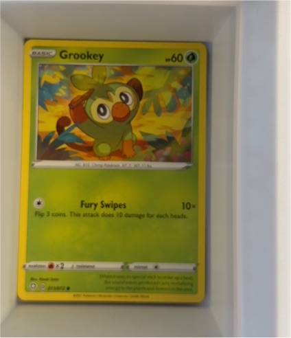 2020 Pokémon Sword & Shield #10 Grookey — front
