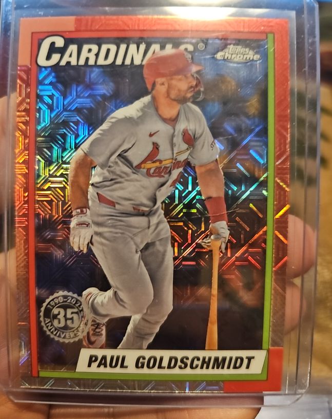 2025 Topps Chrome #T90C-84 Paul Goldschmidt — front