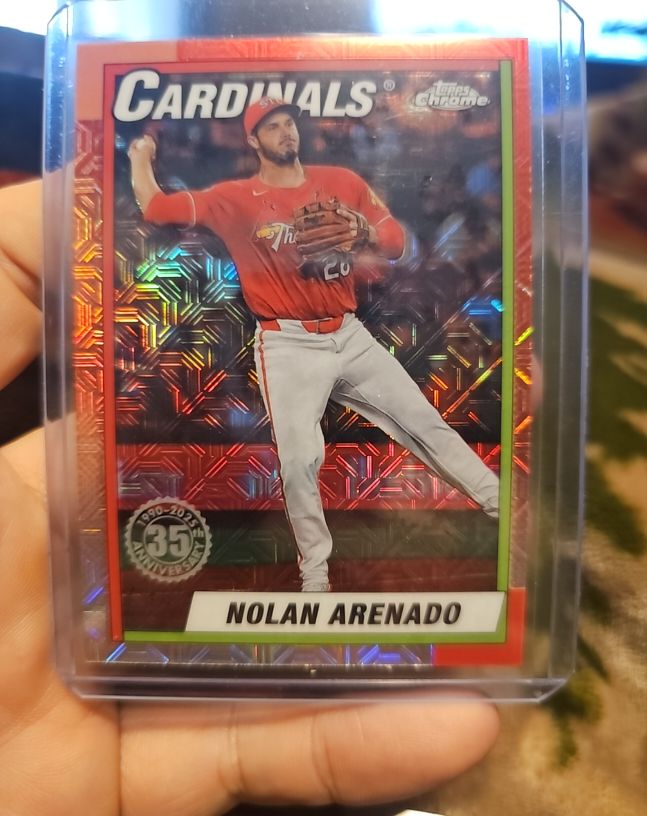 2025 Topps Series 1 - 1990 Topps Baseball Nolan Arenado #T90C-48 — front