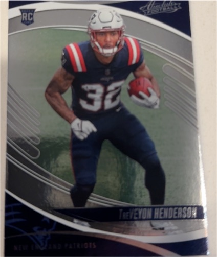 2025 Panini Absolute #188 TreVeyon Henderson — front