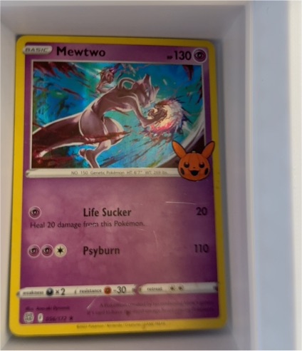 2022 Pokémon Trick or Trade Halloween #056 Mewtwo — front