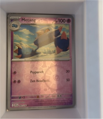 2025 Pokemon Journey Together #062 Metang — front
