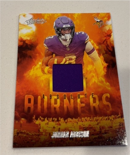 2025 Panini Absolute #ABU-JAD Jordan Addison Absolute Burners — front
