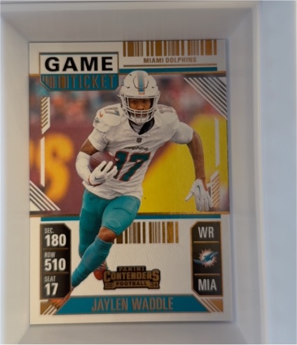 2024 Panini Contenders #63 Jaylen Waddle — front