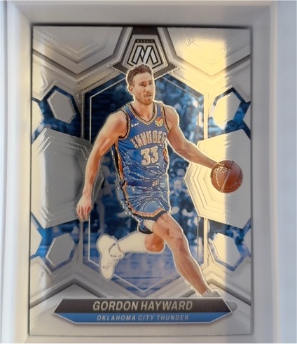 2023-24 Panini Mosaic #13 Gordon Hayward — front