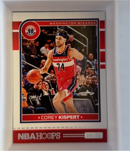 2024-25 Panini NBA Hoops #142 Corey Kispert — front