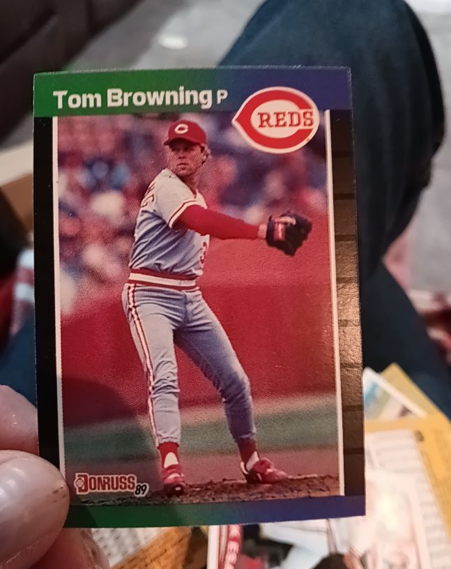 1989 Donruss #71 Tom Browning — front