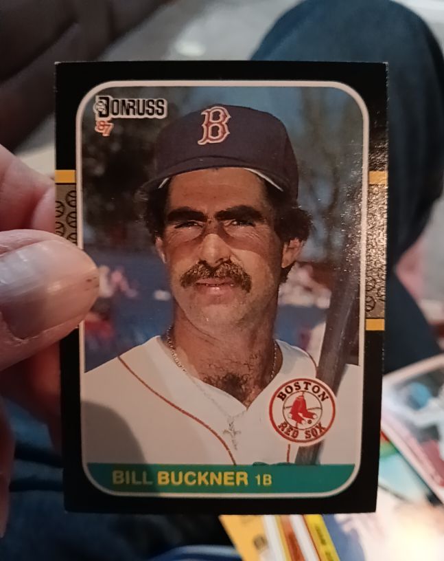 1987 Donruss #462 Bill Buckner — front