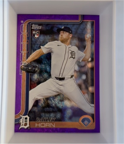 2025 Topps Update #US162 Bailey Horn — front