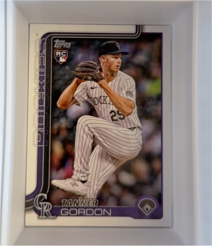 2025 Topps Update #US8 Tanner Gordon — front