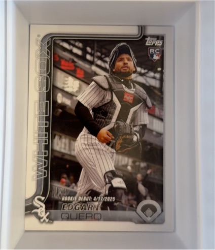 2025 Topps Update #US325 Edgar Quero — front