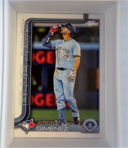 2025 Topps Update #US75 Andres Gimenez — front