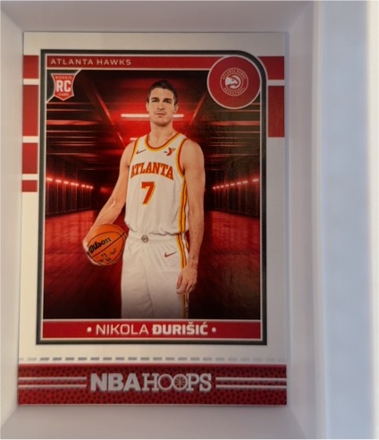 2024-25 Panini NBA Hoops #273 Nikola Durisic — front