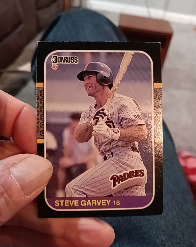 1987 Donruss #81 Steve Garvey — front