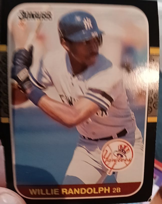 1987 Donruss #154 Willie Randolph — front