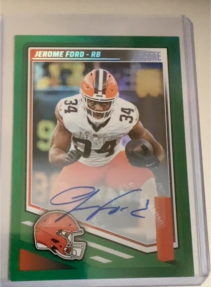 2025 Panini Score #255 Jerome Ford — front