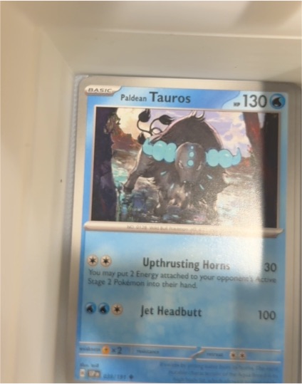 2024 Pokemon SV08: Surging Sparks #039 Paldean Tauros — front