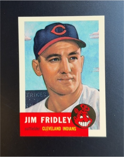 1991 Topps Archives 1953 #187 Jim Fridley — front