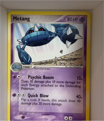 2005 EX Deoxys #40 Metang — front