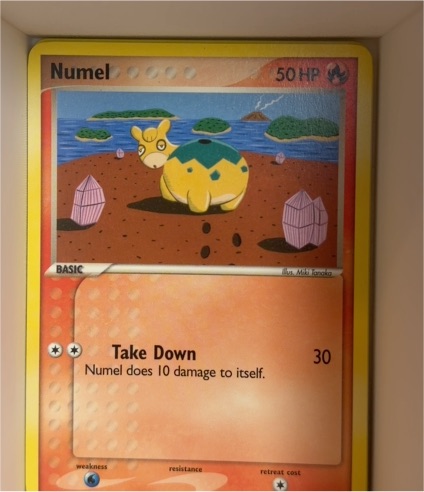 2006 Pokémon EX Crystal Guardians #59 Numel — front
